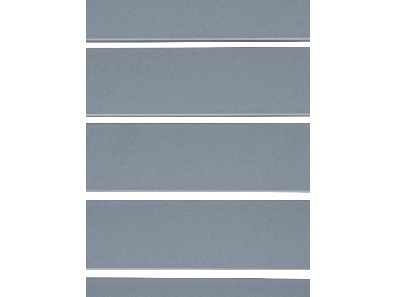 Table d'appoint - eckig - Plastique - 45 x 45cm - Gris - Ocean