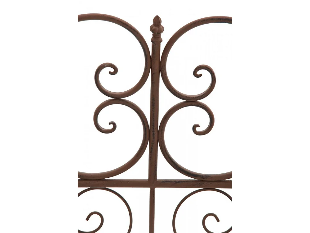 Banc de jardin - Métal - Marron antique - Minna