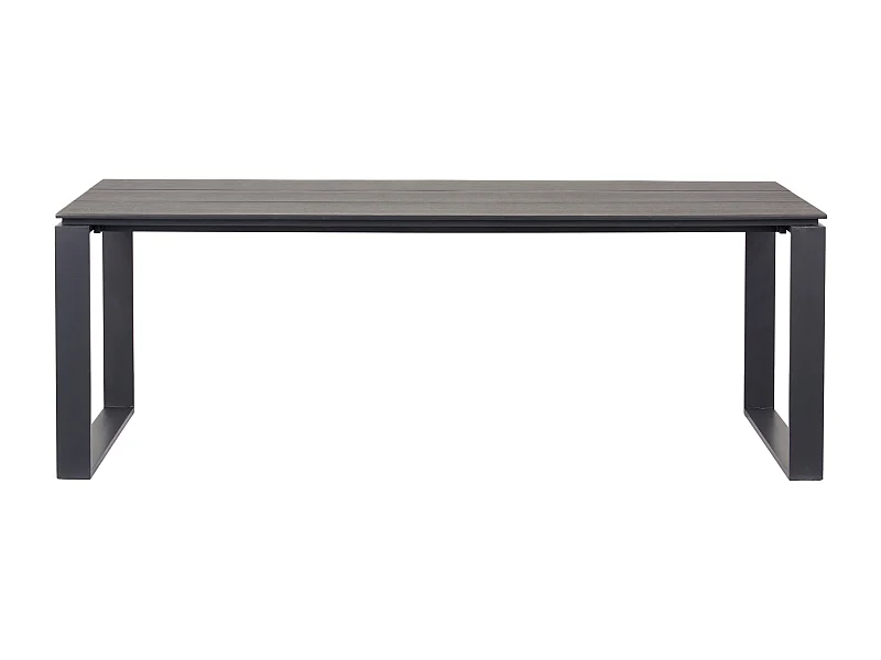 Martinus Gartentisch 210 x 100 cm schwarz.