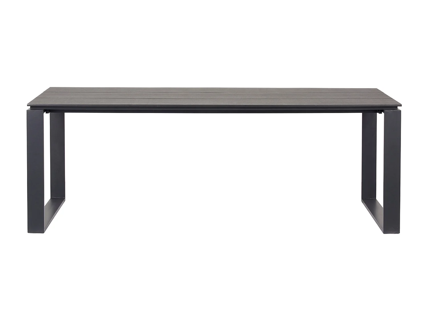 Martinus Gartentisch 210 x 100 cm schwarz.