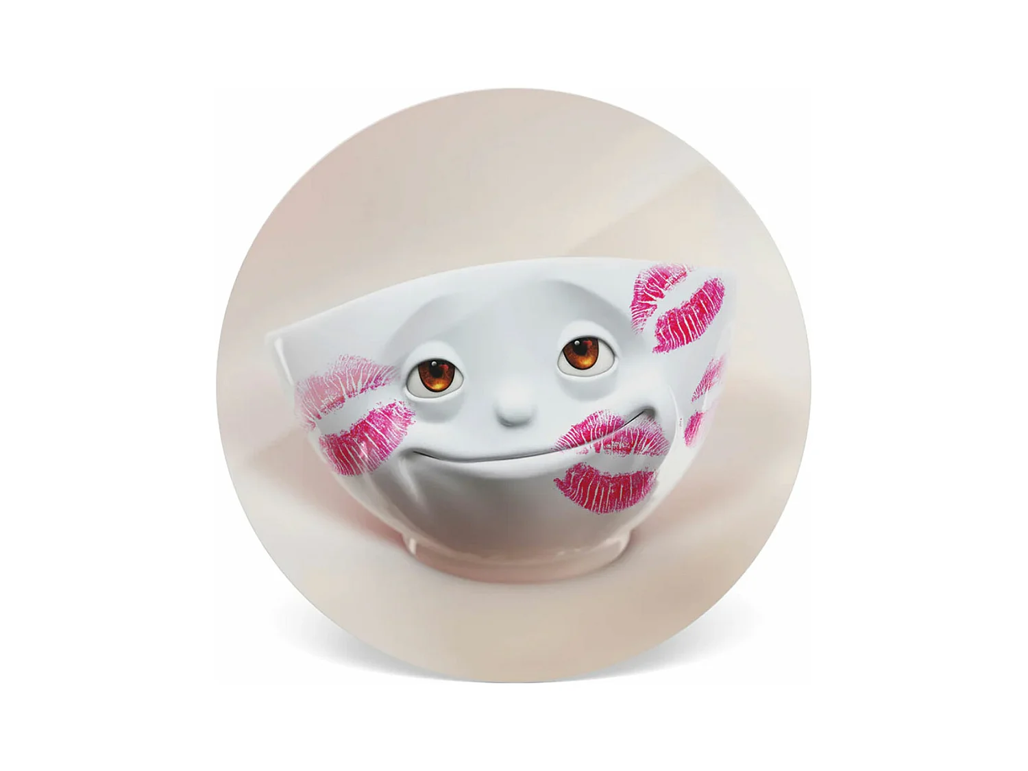 Sous plat rond Tassen - Kissed