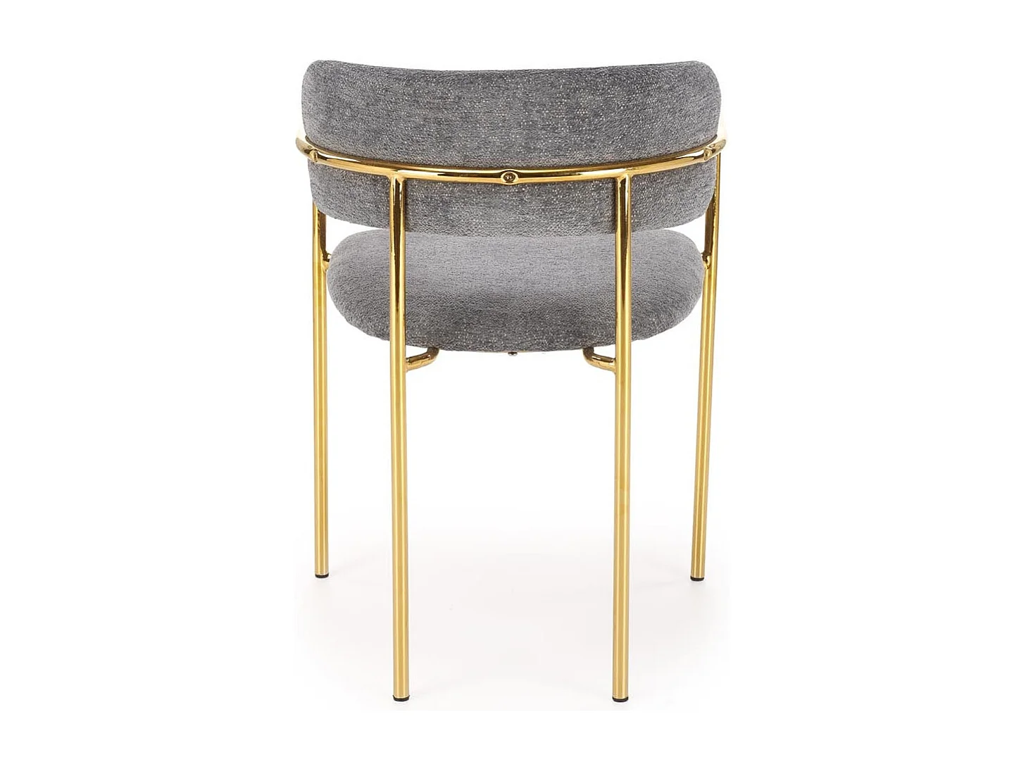 Stuhl aus verchromtem Stahl 54 x 76 cm