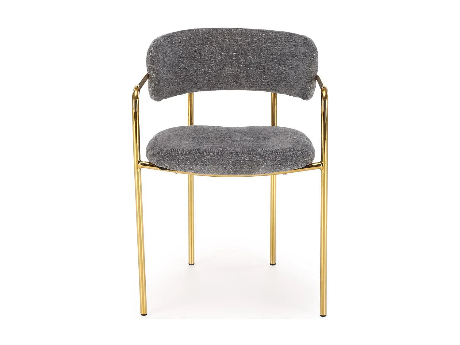 Stuhl aus verchromtem Stahl 54 x 76 cm