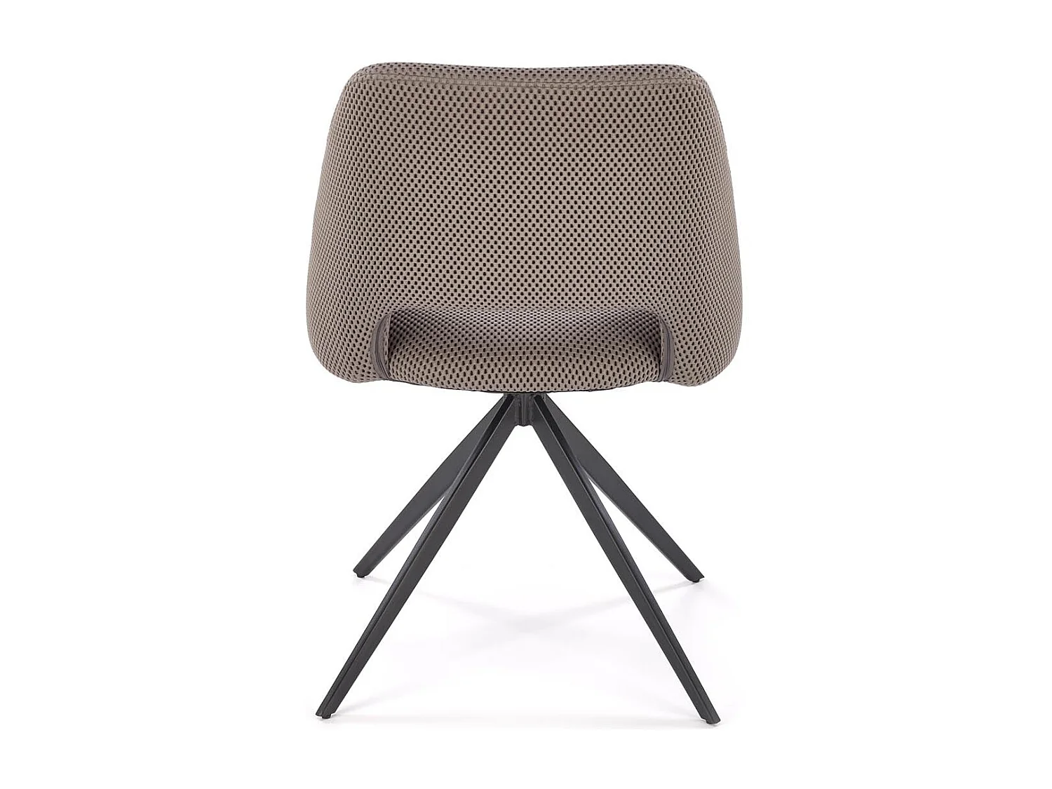 Chaise pivotante en acier 52 x 79 cm