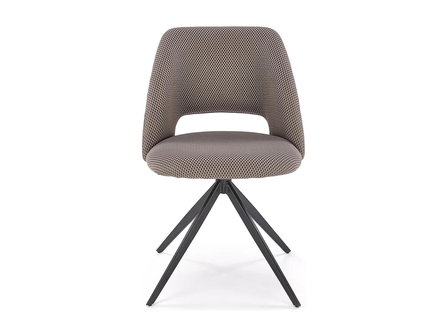 Chaise pivotante en acier 52 x 79 cm