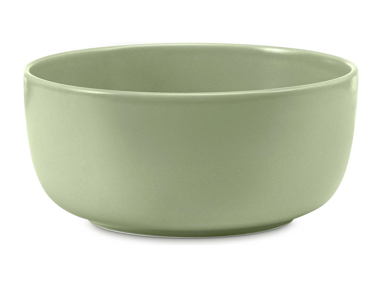 Schüssel-Set 6 Personen 6-tlg - Matt Pistazienfarben - VICTO