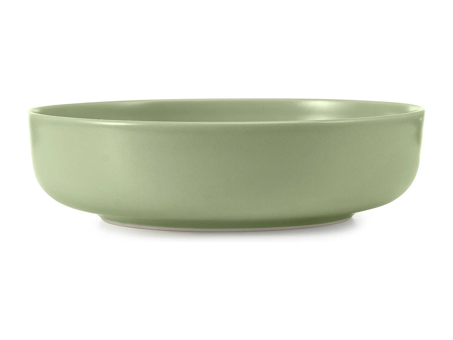 Tafelservice 6 Personen 12-tlg - Matt Pistazienfarben - VICTO