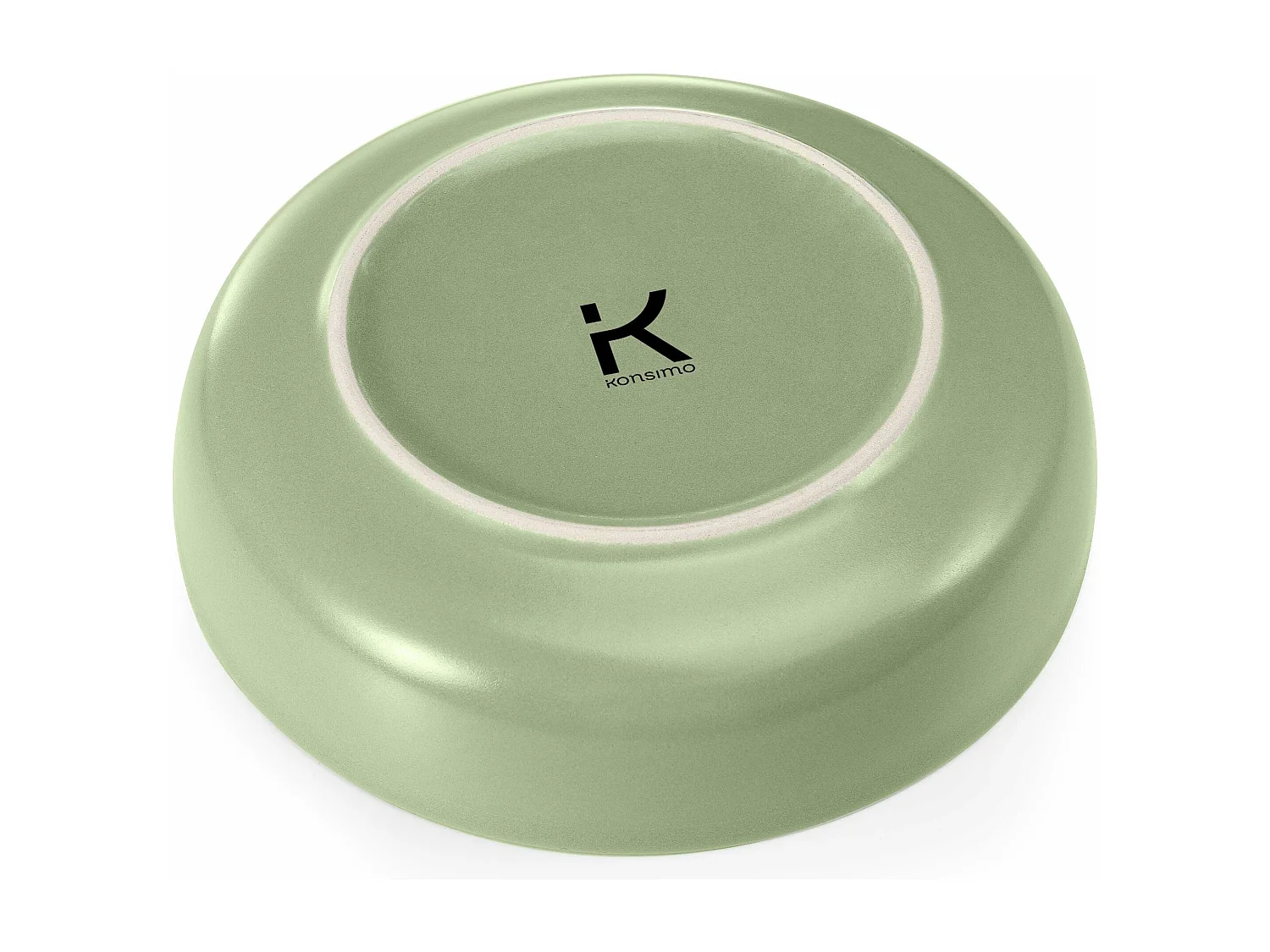 Teller-Set 6-tlg Suppenteller - Matt Pistazienfarben - VICTO