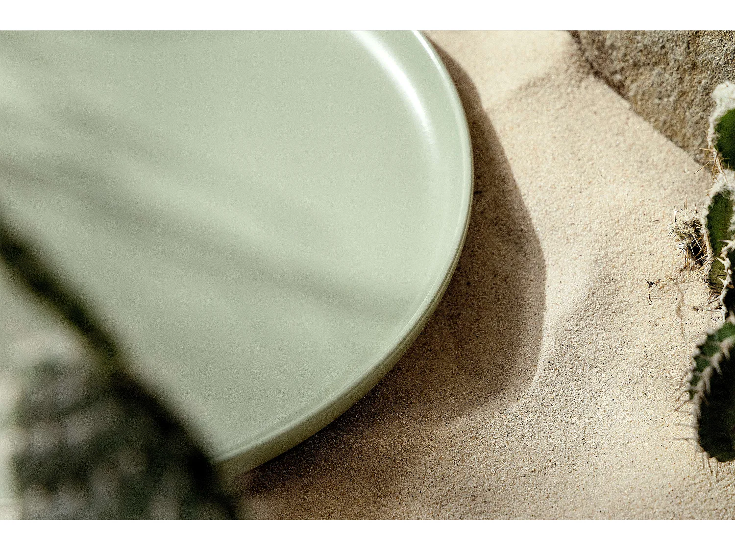 Teller-Set 6-tlg Speiseteller - Matt Pistazienfarben - VICTO