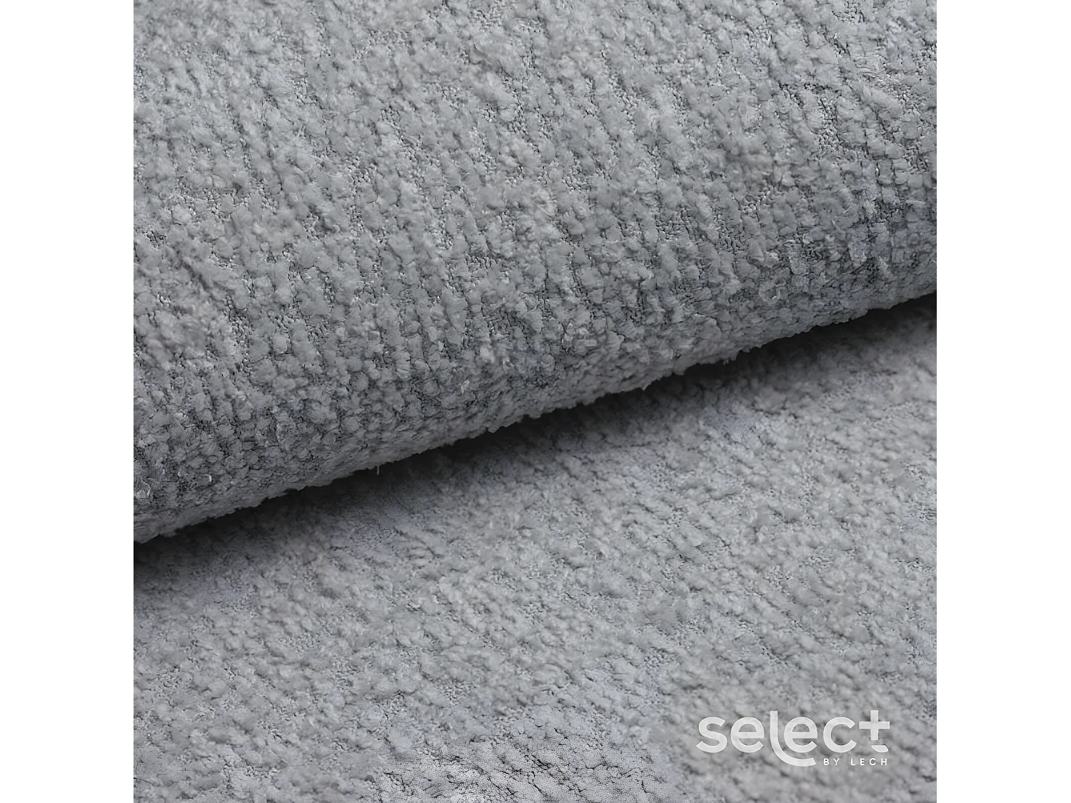 Zoey Loungesessel mit Goldenen Füßen aus Bouclé-Stoff