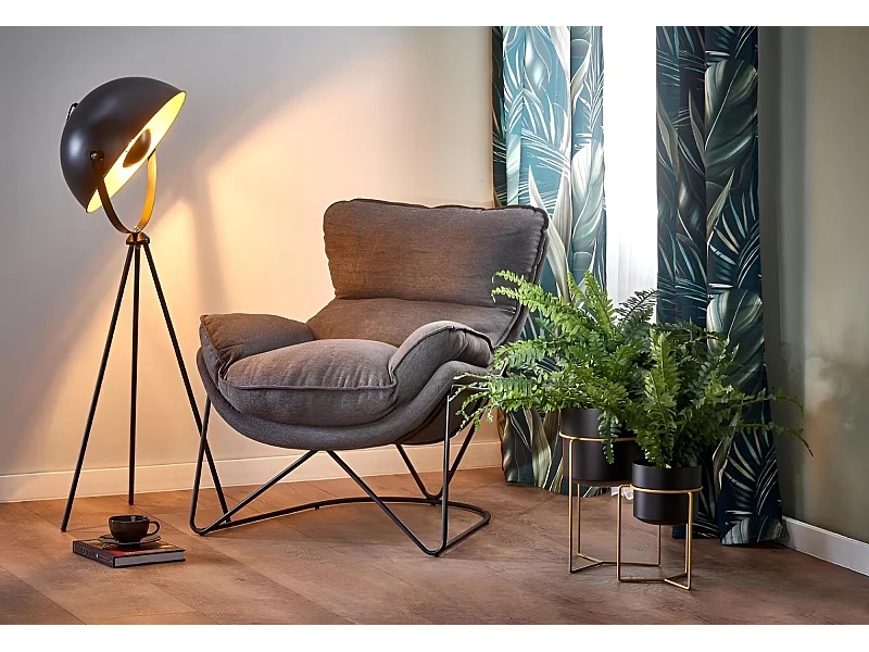 Relax Sessel Volker/Stoffbezug/Anthrazit