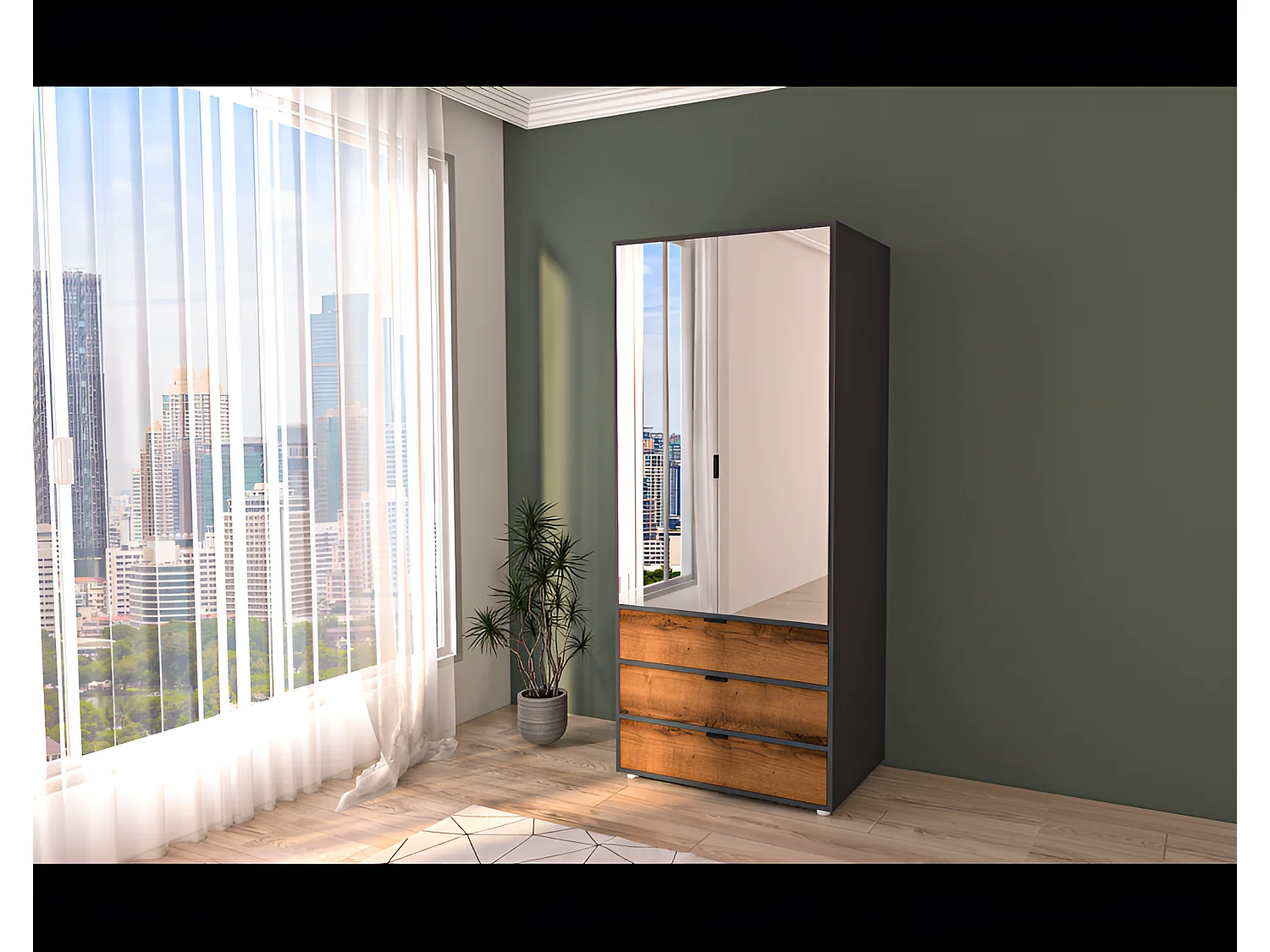 Armadio Deany S/Marrone