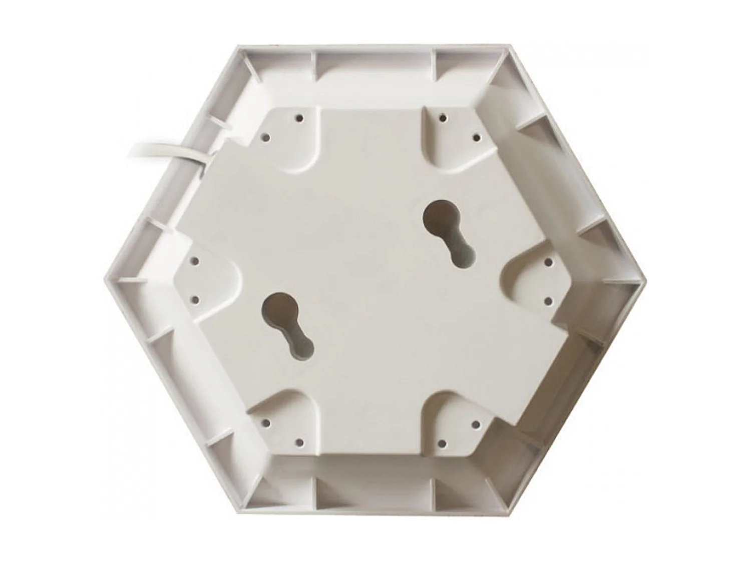 Base LED 3.5W enlazable hexagonal luz blanca neutra 16x18cm