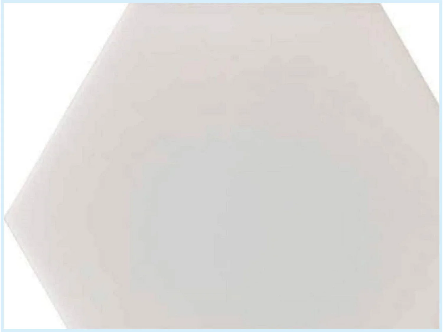 Base LED 10W enlazable hexagonal luz blanca neutra 32x37cm
