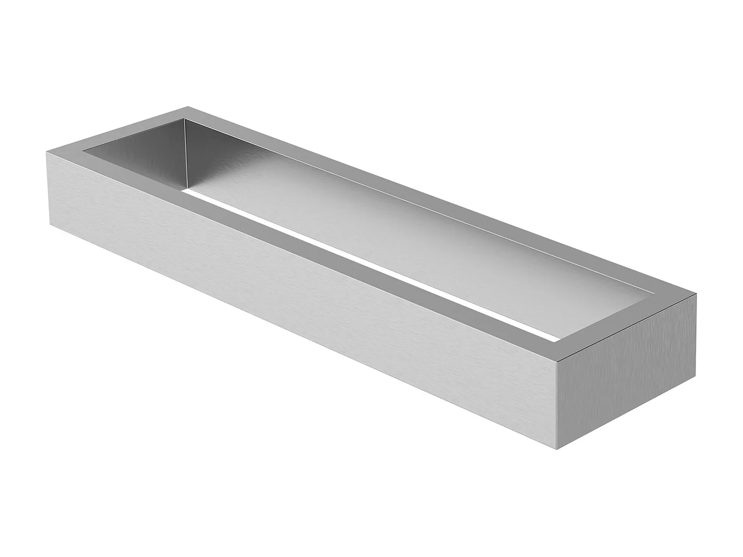 Porta asciugamani 26cm argento acciaio da appendere bagno cucina porta salviette