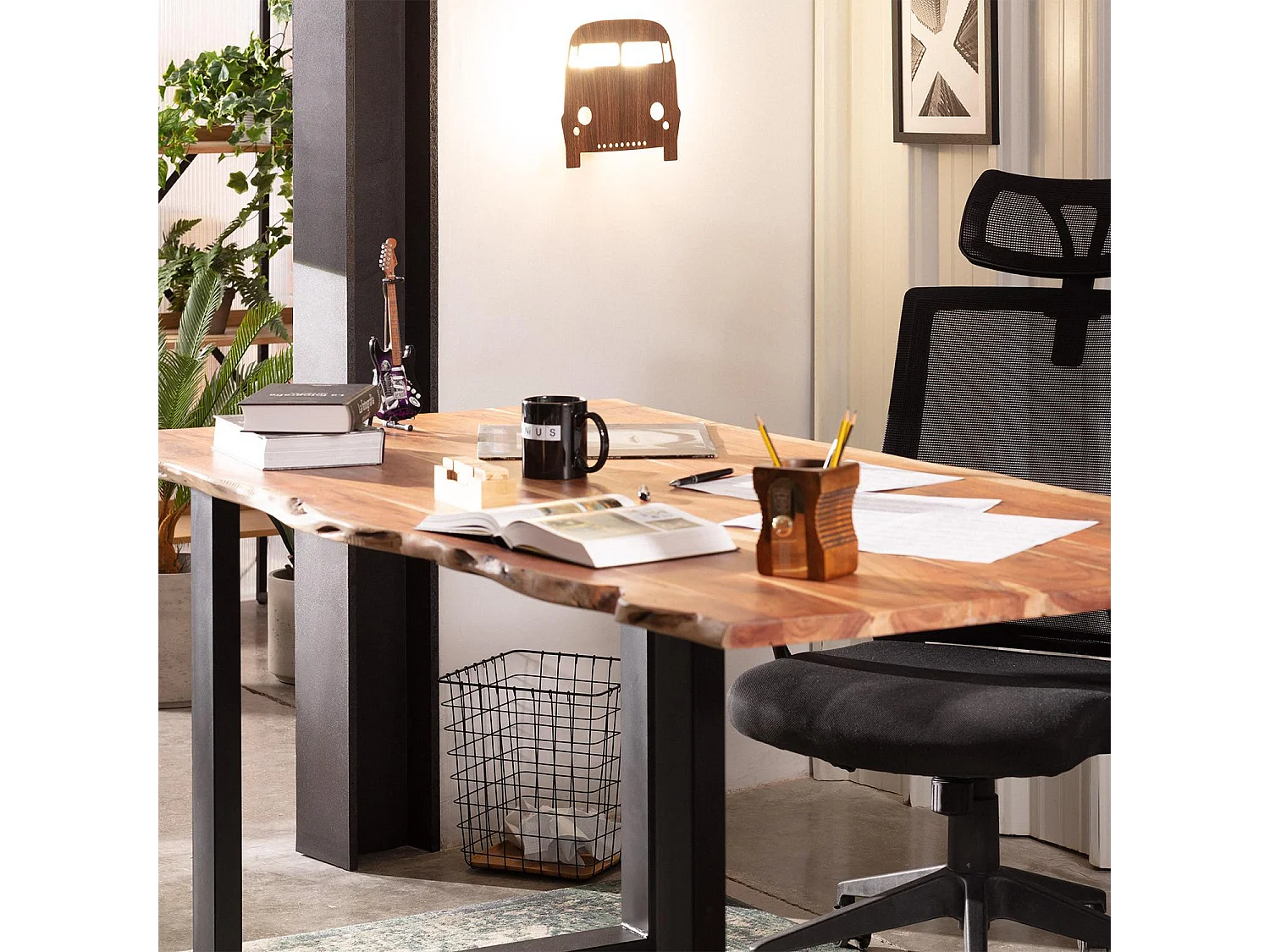 Applique Murale Kids Bois Bussi Naturel