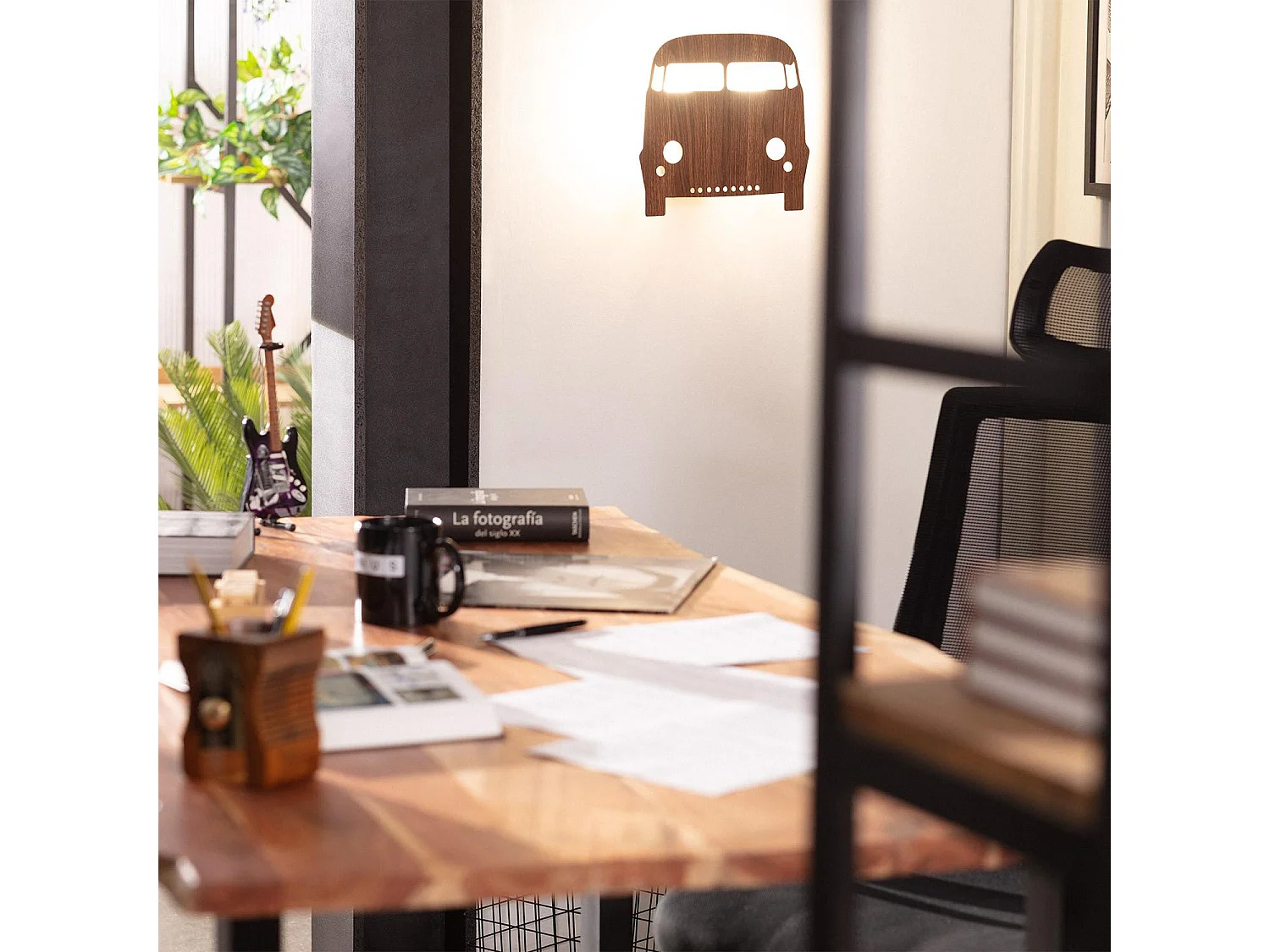 Applique Murale Kids Bois Bussi Naturel