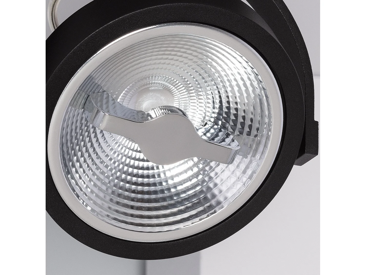 Foco LED 30W CREE de Superficie Direccionable AR111 Regulable Negro 4000K Blanco Neutro