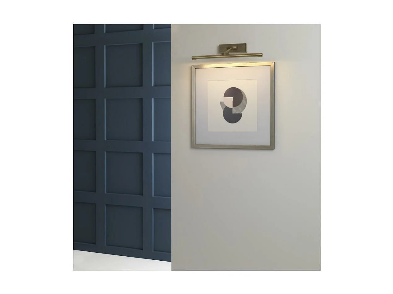 Applique Murale LED pour Tableau Eski - Laiton Antique 3000K Blanc chaud