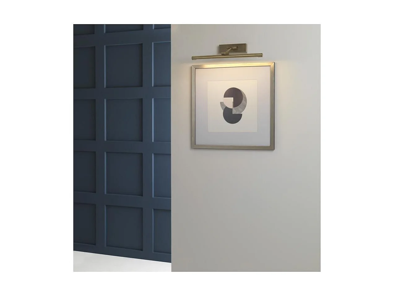 Applique Murale LED pour Tableau Eski - Laiton Antique 3000K Blanc chaud