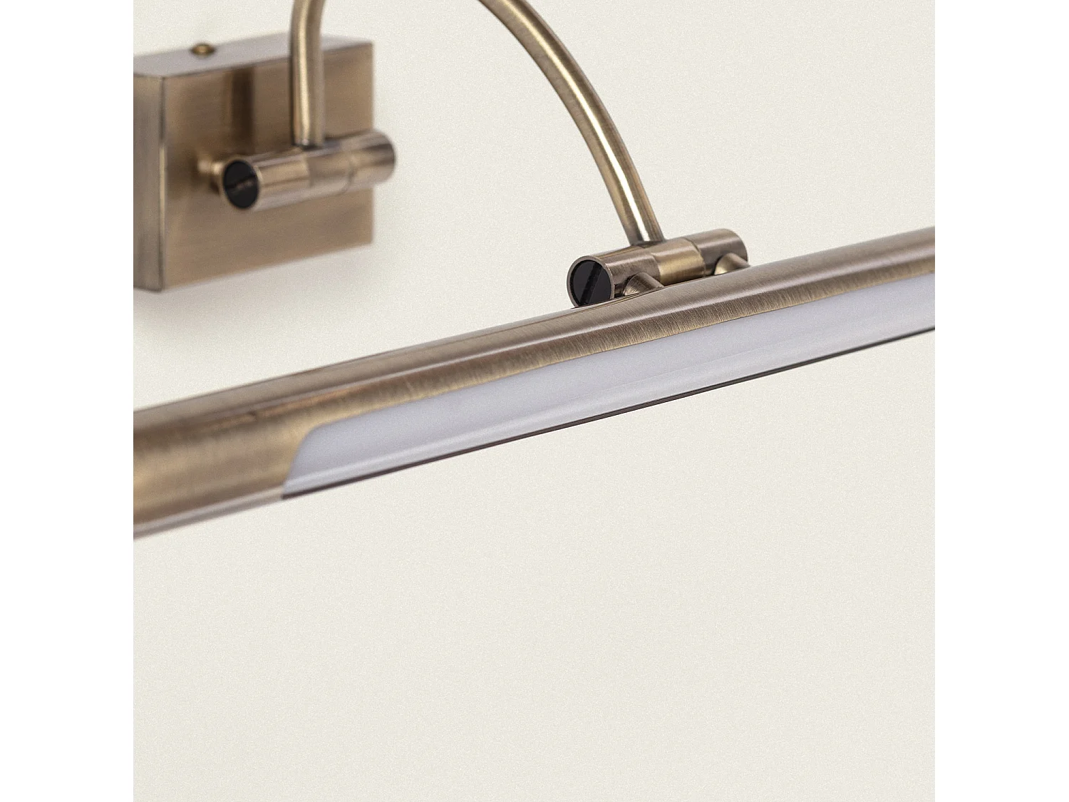 Applique Murale LED pour Tableau Eski - Laiton Antique 3000K Blanc chaud