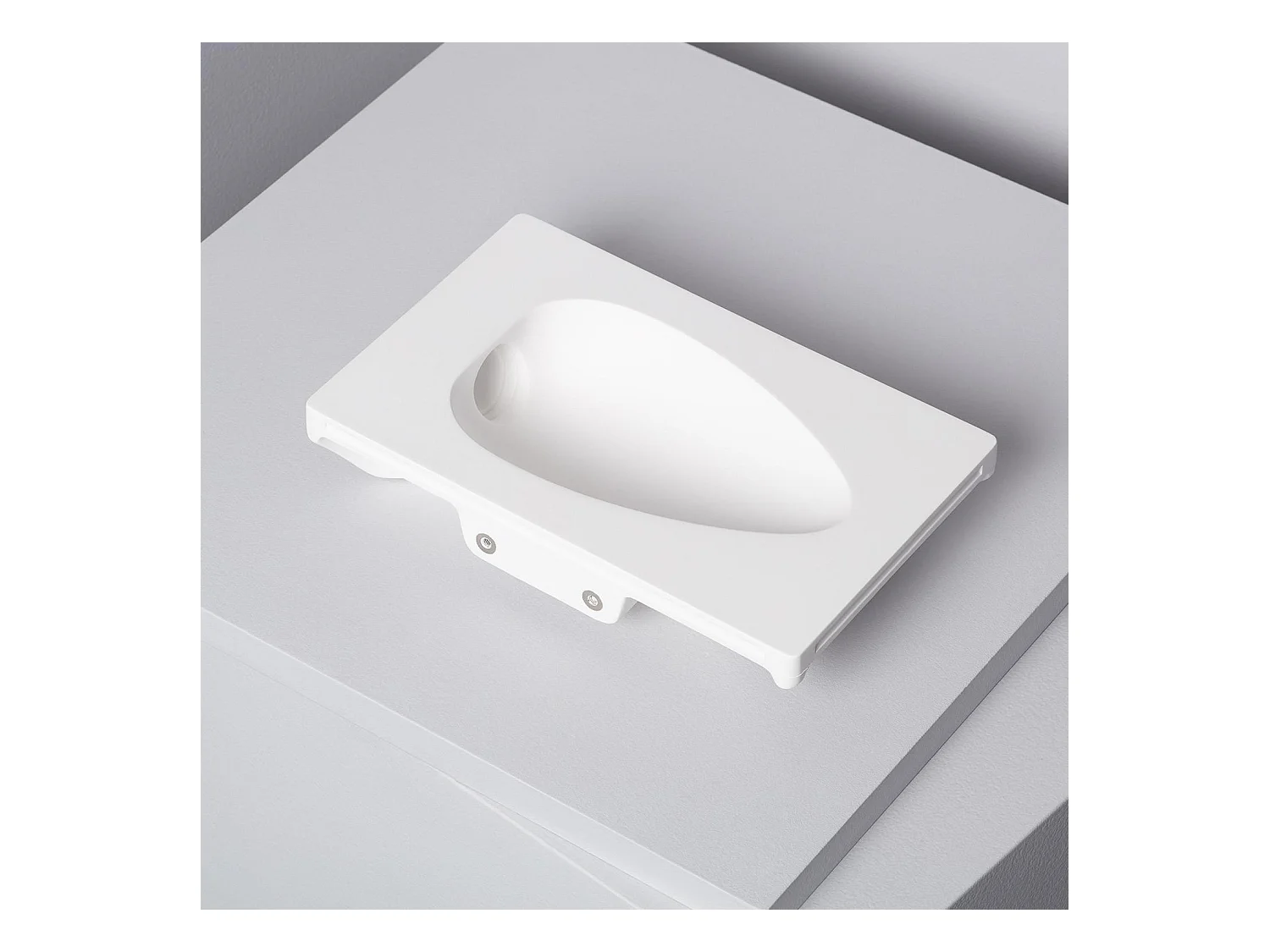 Applique Murale LED Intégration Plâtre/Placo  2W Coupe 148x233 mm 2700K Blanc chaud