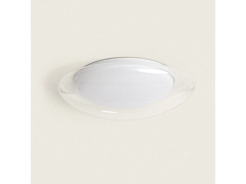 Plafón LED 18W Metal y Metacrilato CCT Seleccionable Camden M (2200K - 3000K - 4000K) CCT