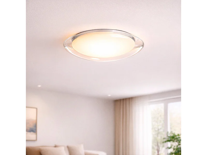 Applique Murale LED 18W Métal et Méthacrylate CCT Sélectionnable Camden M 2200K - 3000K - 4000K CCT