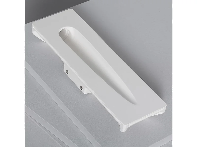 Applique Murale LED Intégration Plâtre/Placo 2W Coupe 323x103 mm 2700K Blanc chaud