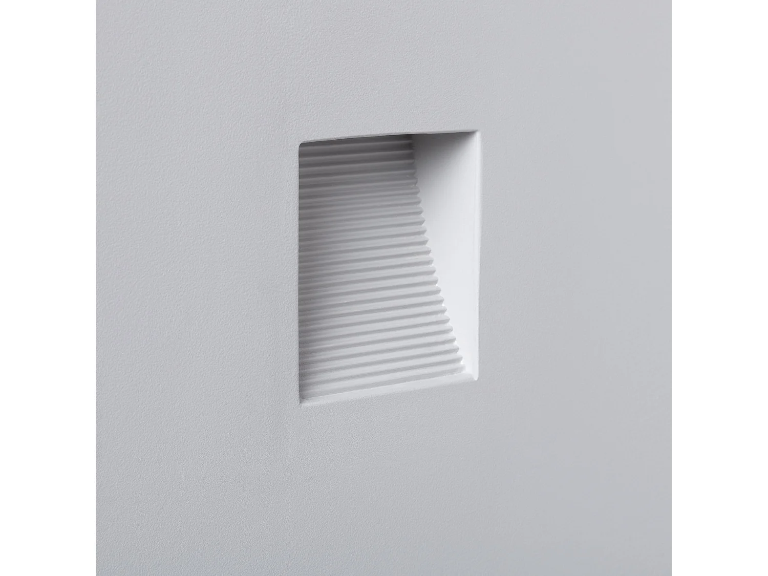 Applique Murale LED Intégration Plâtre/Placo 2W Coupe 353x293 mm 2700K Blanc chaud