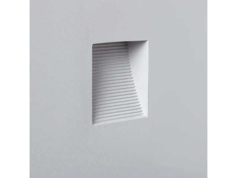 Applique Murale LED Intégration Plâtre/Placo 2W Coupe 353x293 mm 2700K Blanc chaud