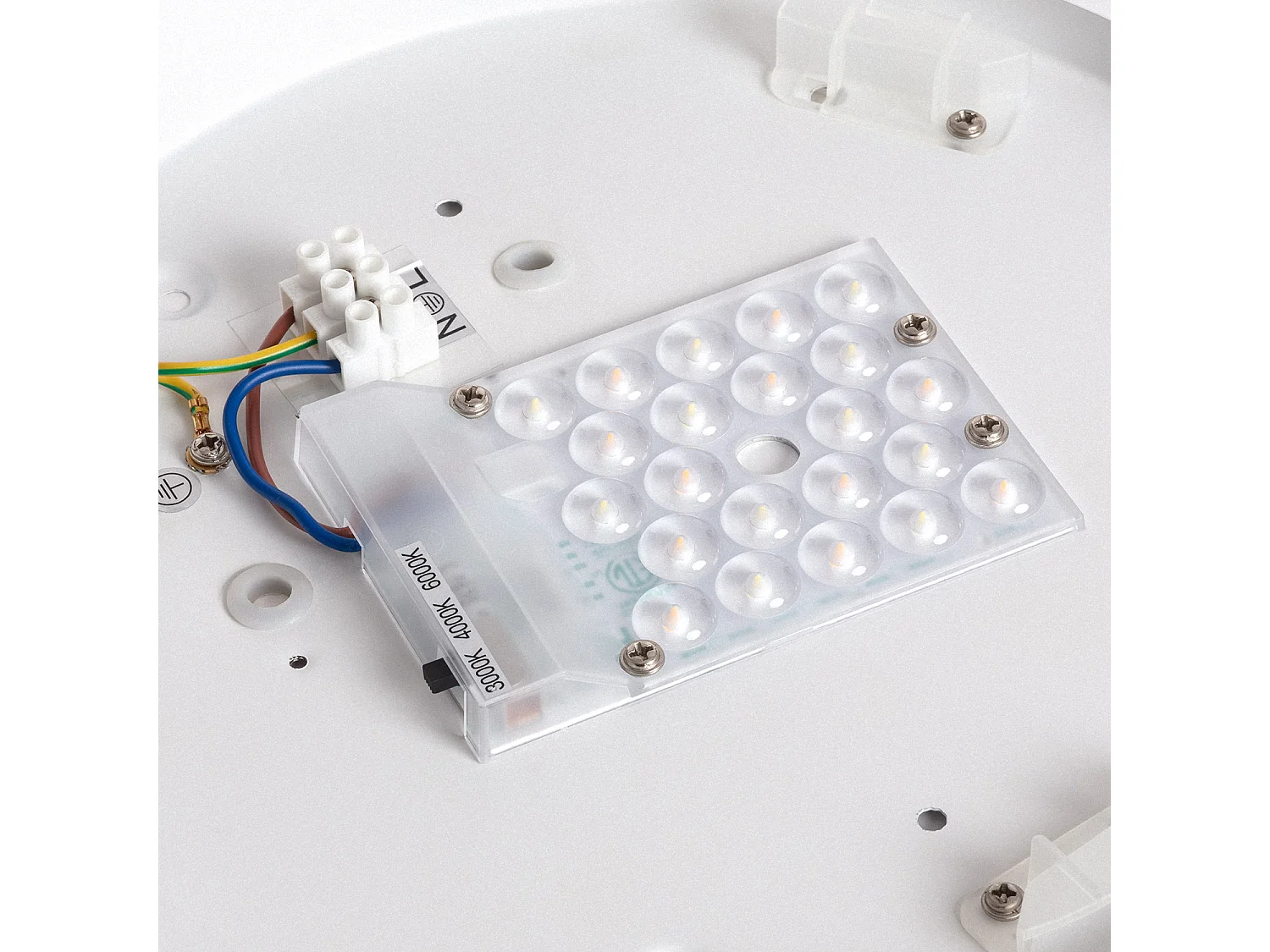 Applique da Parete LED 10W Metallo e Metacrilato CCT Selezionabile Camden S (2200K - 3000K - 4000K) CCT