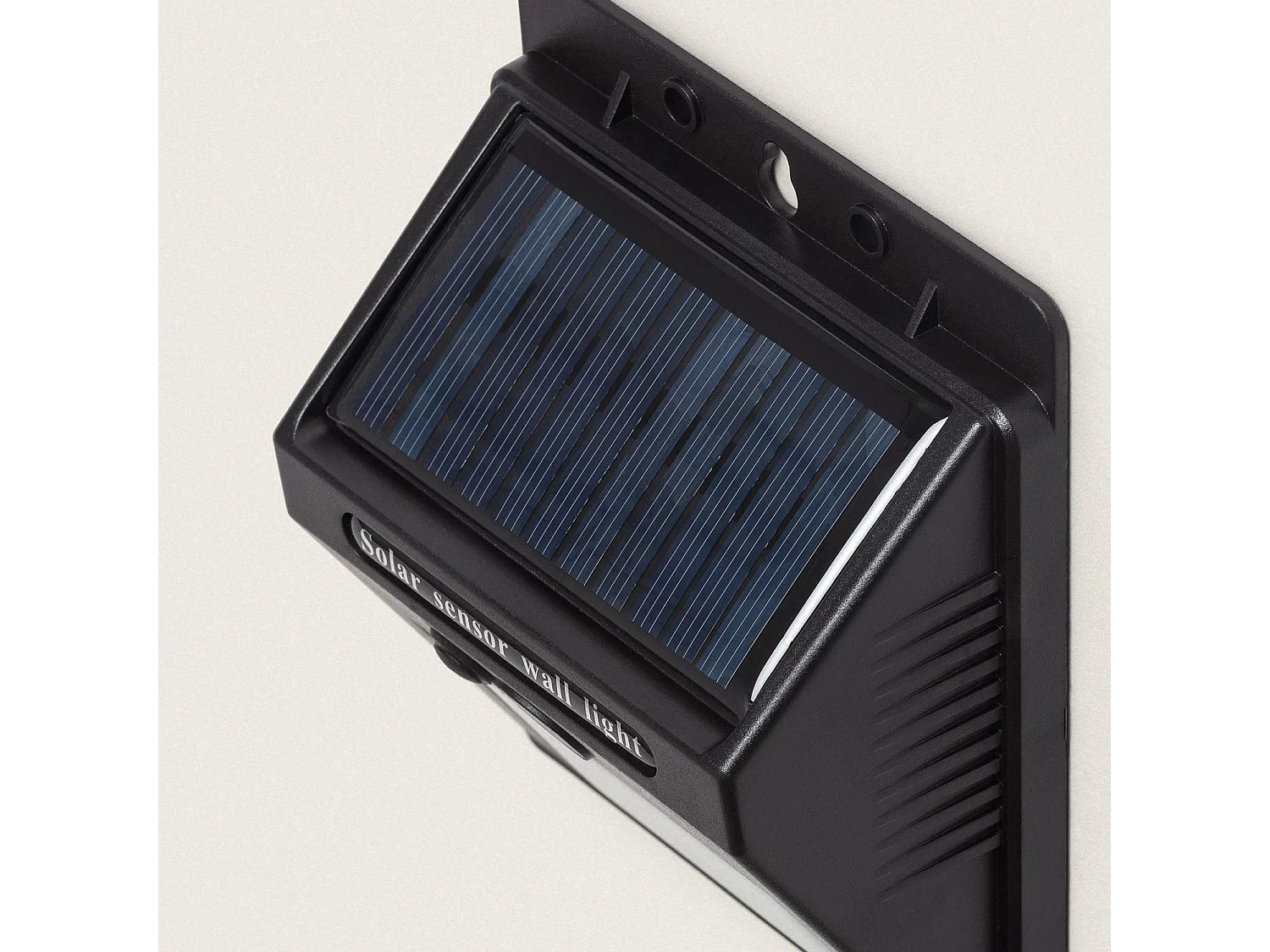 Applique Murale LED Extérieure Solaire IP65 Allumage Crépusculaire  6500K Blanc froid