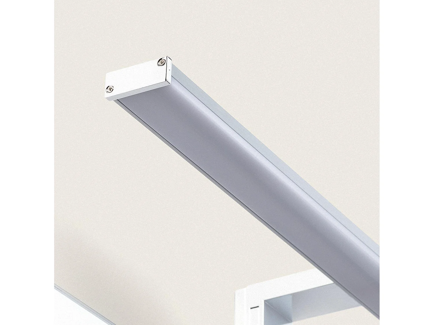 Applique Specchio da Bagno 12W Argento Big Kendari 2700K Bianco Caldo