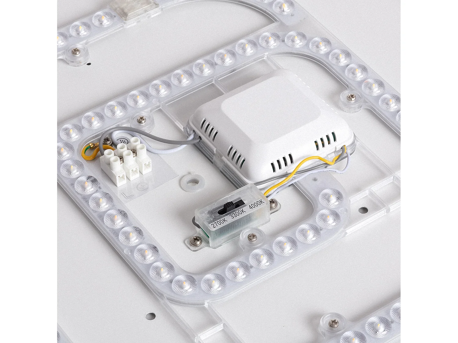Applique da Parete LED 30W Metallo e Metacrilato CCT Selezionabile Camden L CCT 2700K - 3300K - 4000K