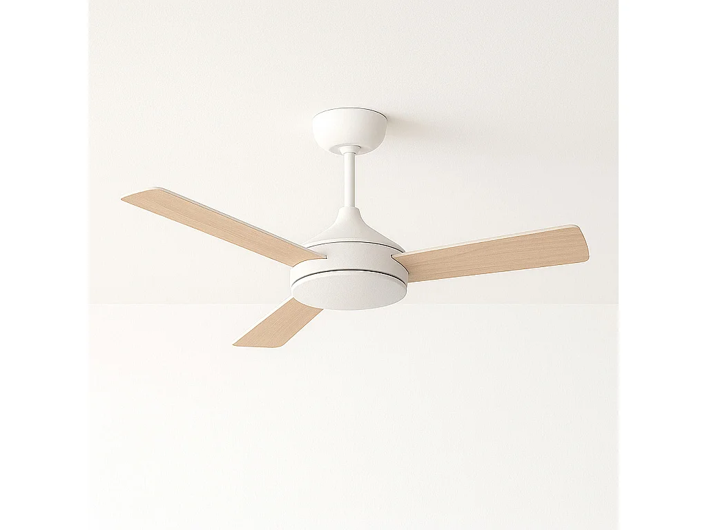 Ventilador de Techo Silencioso Navy 107cm Motor DC para Exterior Blanco Sin Luz Mando a Distancia Wifi: False