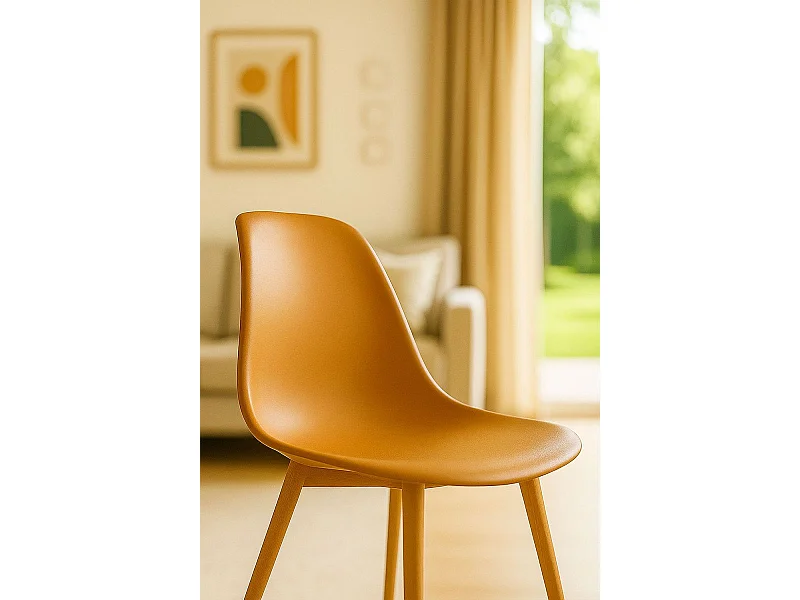 Sillas Comedor - Silla Mykle Total - Mostaza