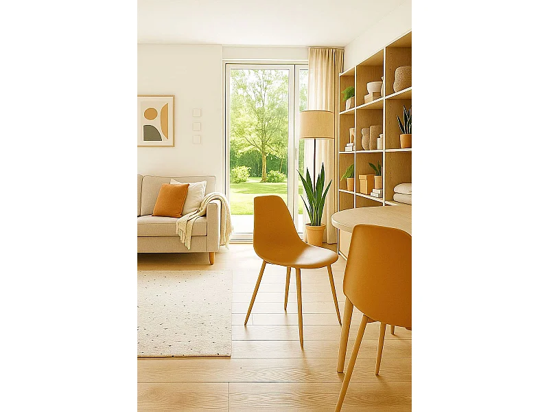 Sillas Comedor - Silla Mykle Total - Mostaza