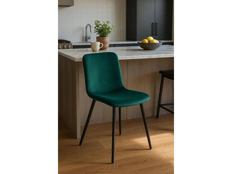 Sillas Comedor - Silla Butik Terciopelo - Verde