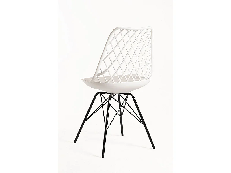 Packs Sillas Comedor - Pack 2 Sillas Iron Mima - Blanco