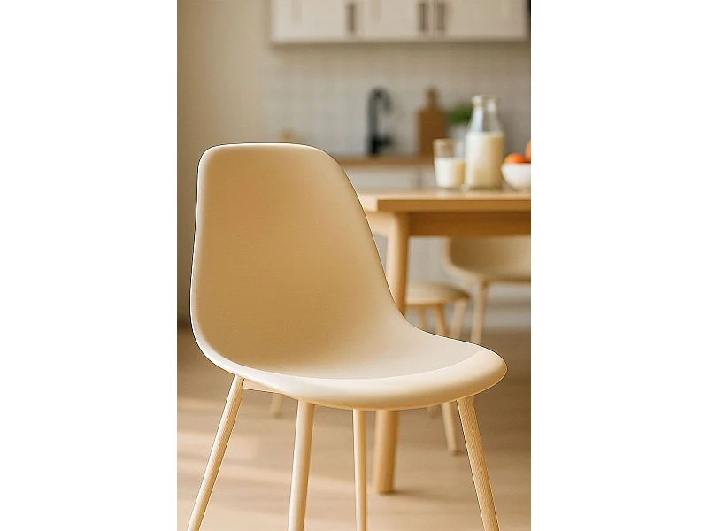 Sillas Comedor - Silla Mykle Total - Beige