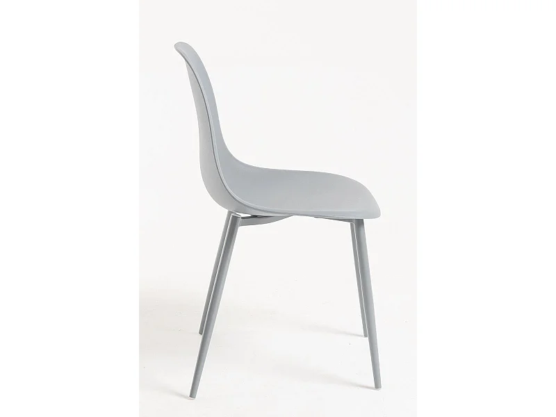 Sillas Comedor - Silla Mykle Total - Gris claro