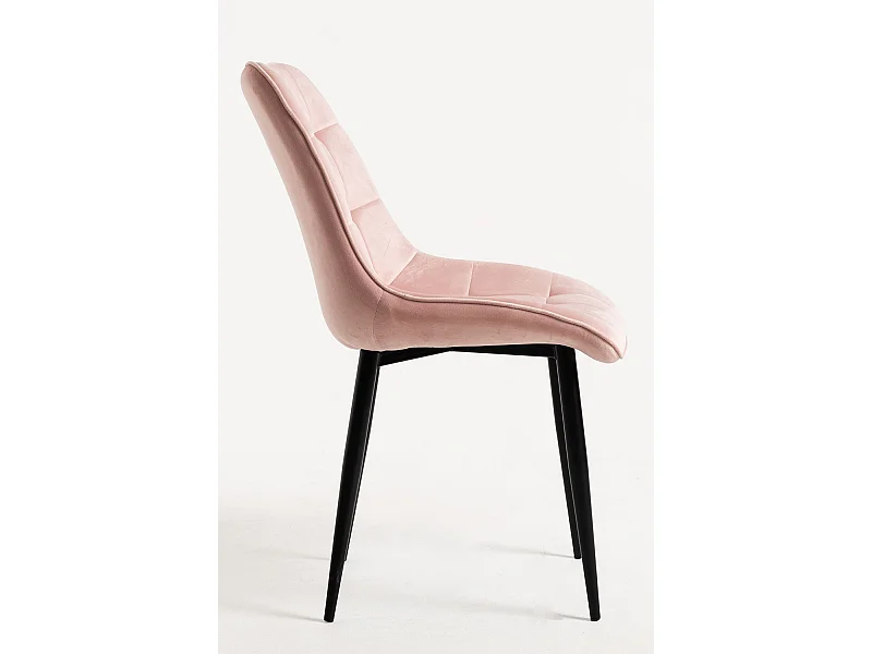 Packs Sillas Comedor - Pack 6 Sillas Cade Terciopelo - Rosa