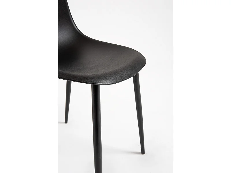 Packs Sillas Comedor - Pack 4 Sillas Mykle Total - Negro