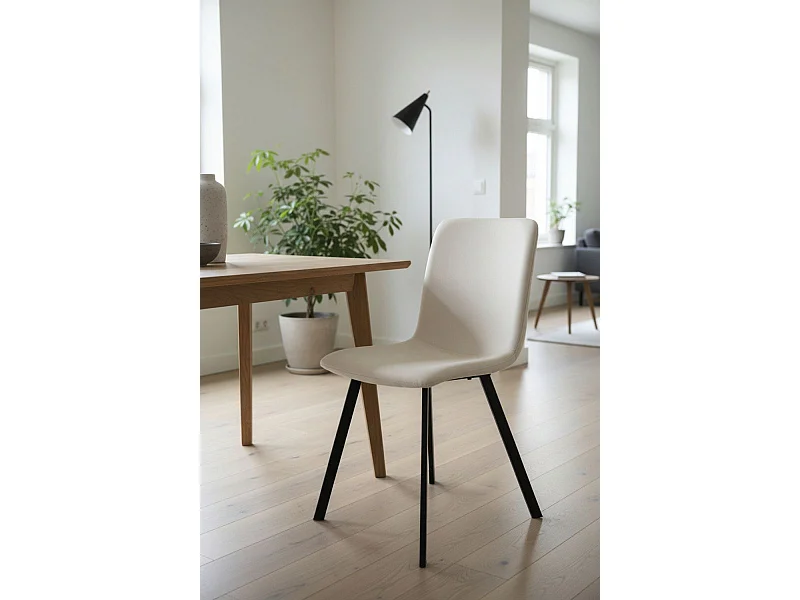 Sillas Comedor - Silla Butik Terciopelo - Beige