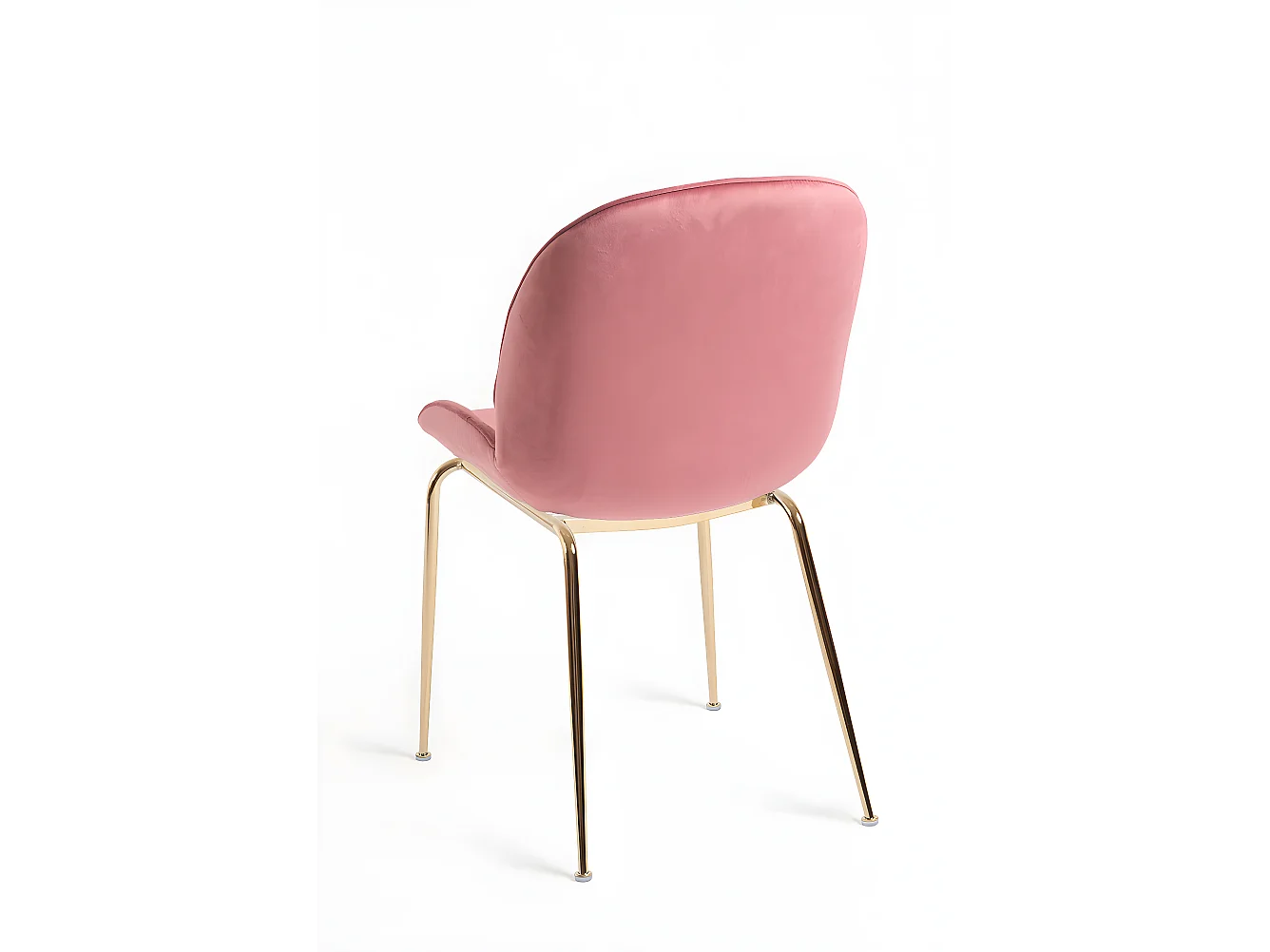 Sillas Comedor - Silla Bille Golden Terciopelo - Rosa