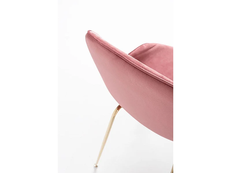 Sillas Comedor - Silla Bille Golden Terciopelo - Rosa