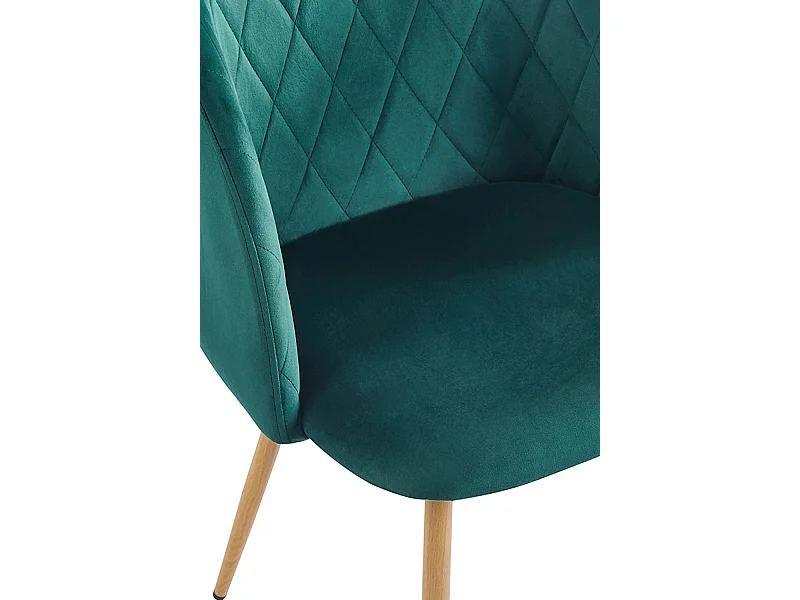 Packs Sillas Comedor - Pack 4 Sillas Velt Terciopelo - Verde