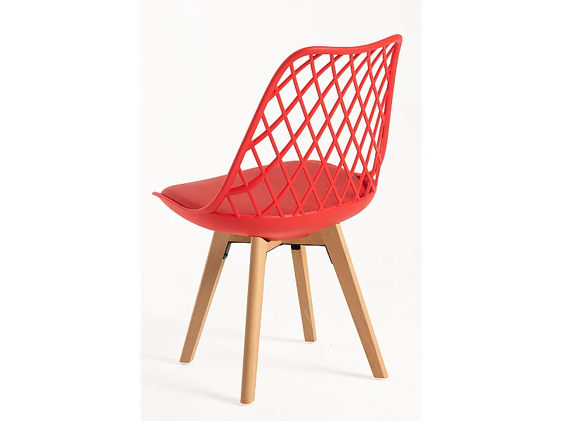 Packs Sillas Comedor - Pack 2 Sillas Mima - Rojo