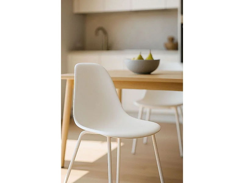 Sillas Comedor - Silla Mykle Total - Blanco